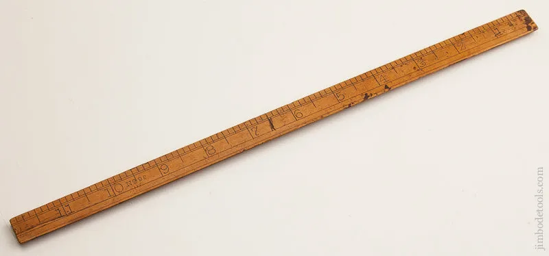 12 inch STANLEY No. 98 Boxwood School Rule - 73997