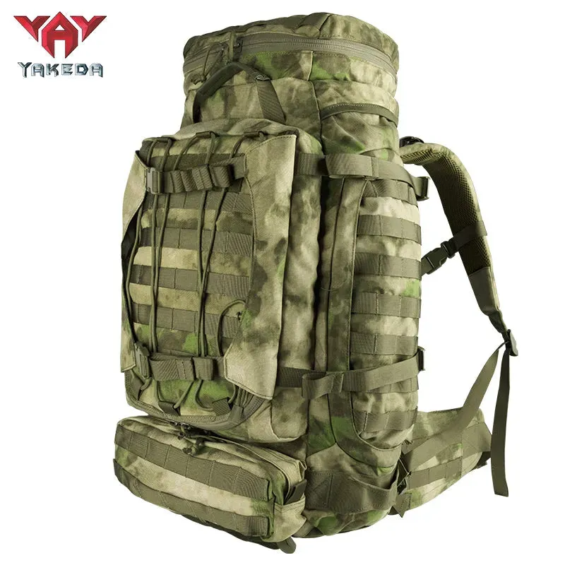 19780 YAKEDA Tactical Backpack Military Rucksack Traveling Hiking Outdoor 90L