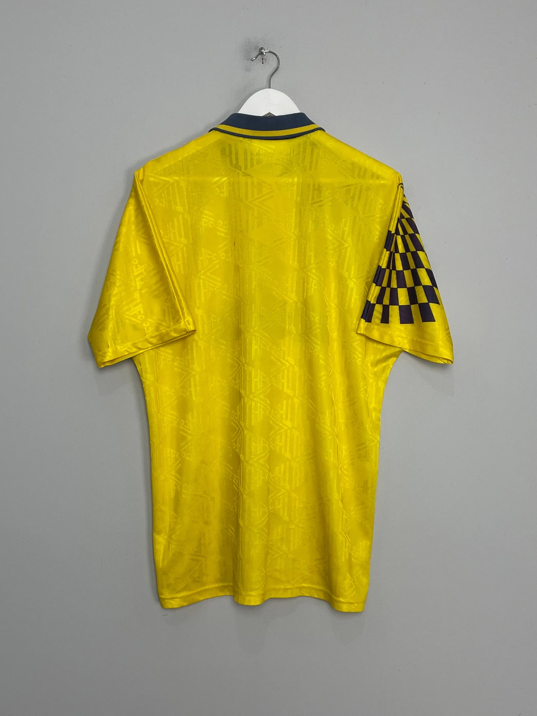 1991/95 TOTTENHAM AWAY SHIRT (L) UMBRO