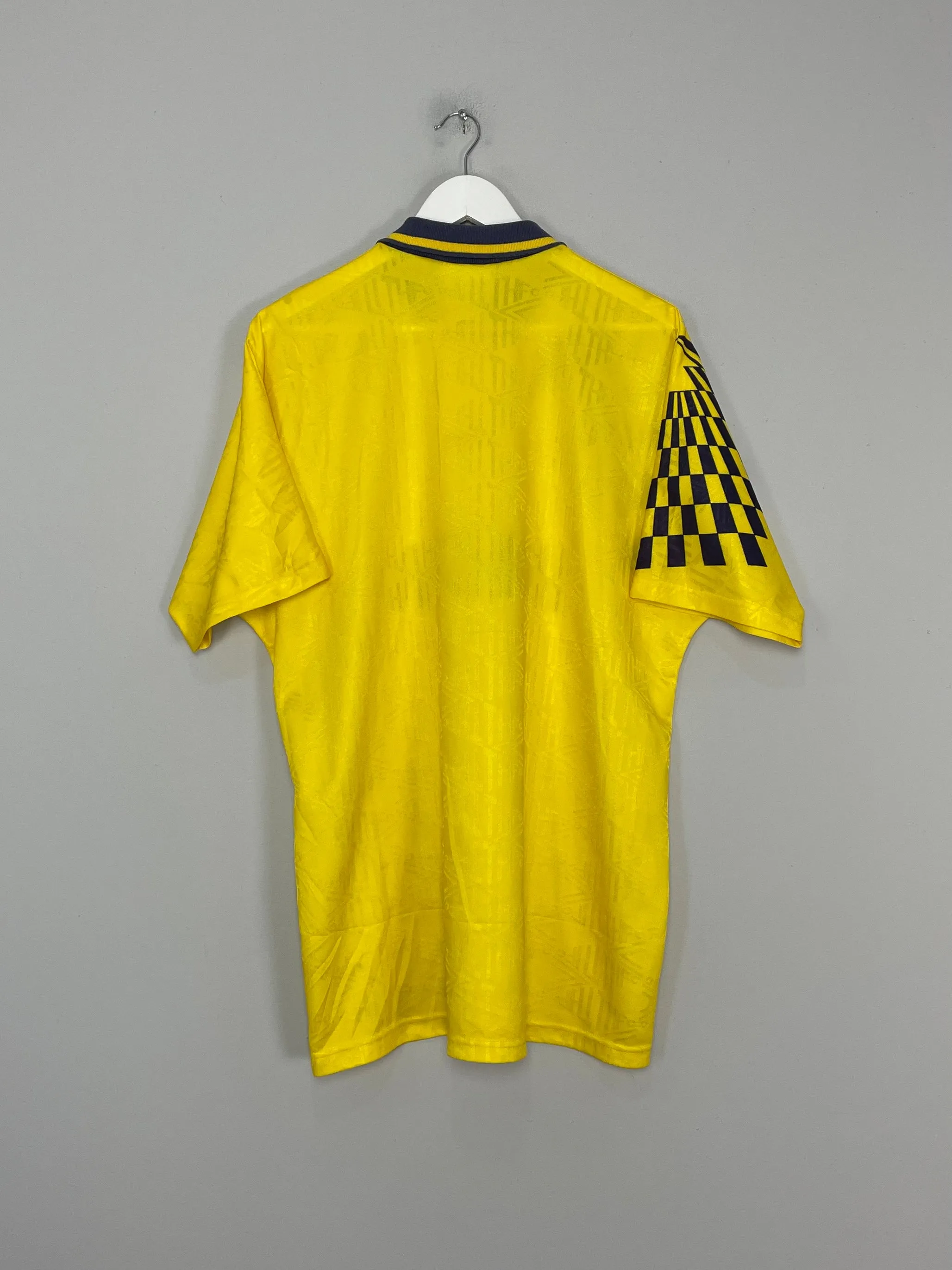 1991/95 TOTTENHAM AWAY SHIRT (XL) UMBRO