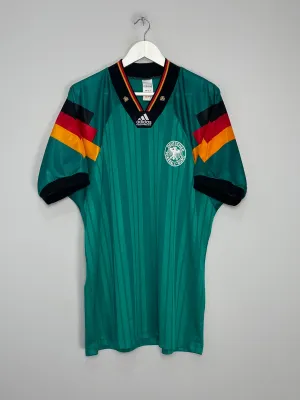 1992/94 GERMANY AWAY SHIRT (XL) ADIDAS