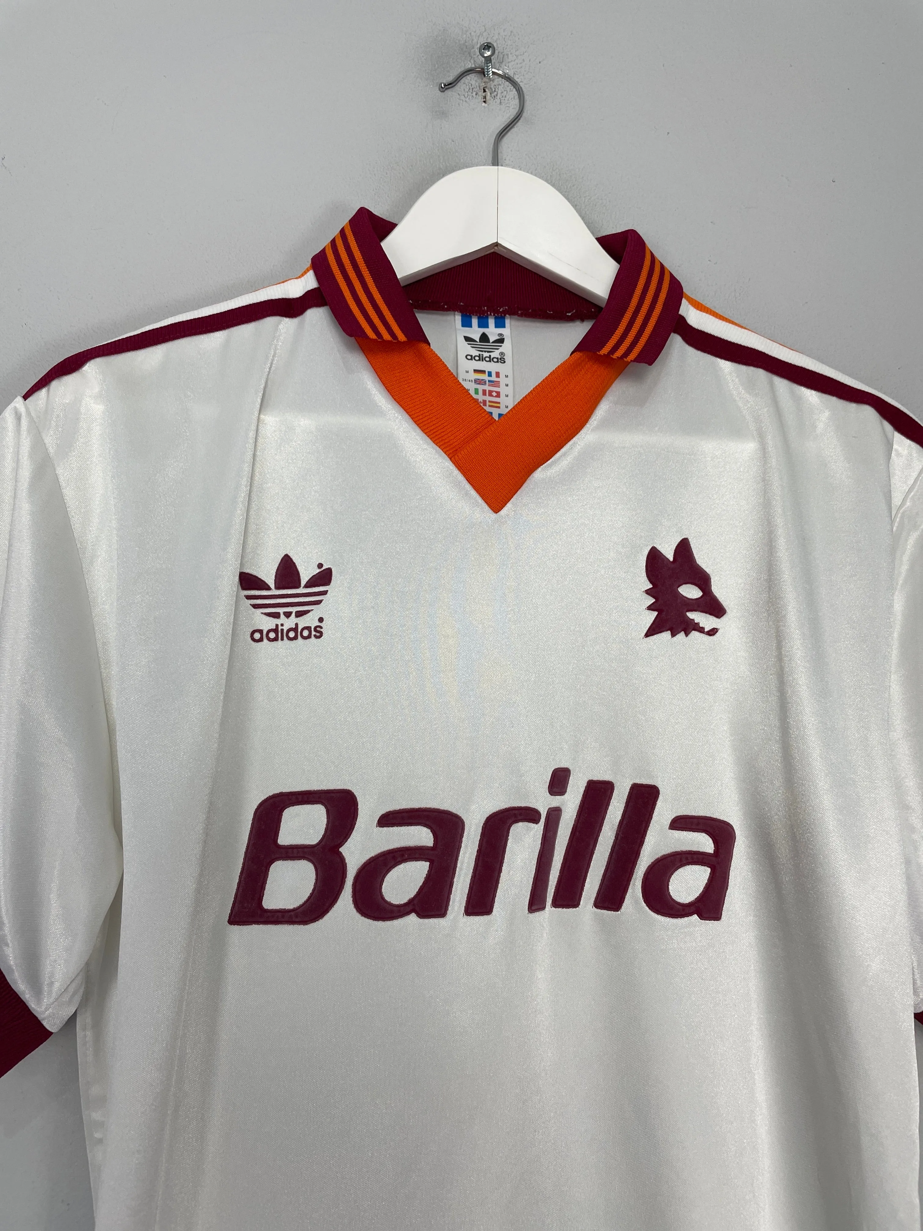 1992/94 ROMA AWAY SHIRT (M) ADIDAS