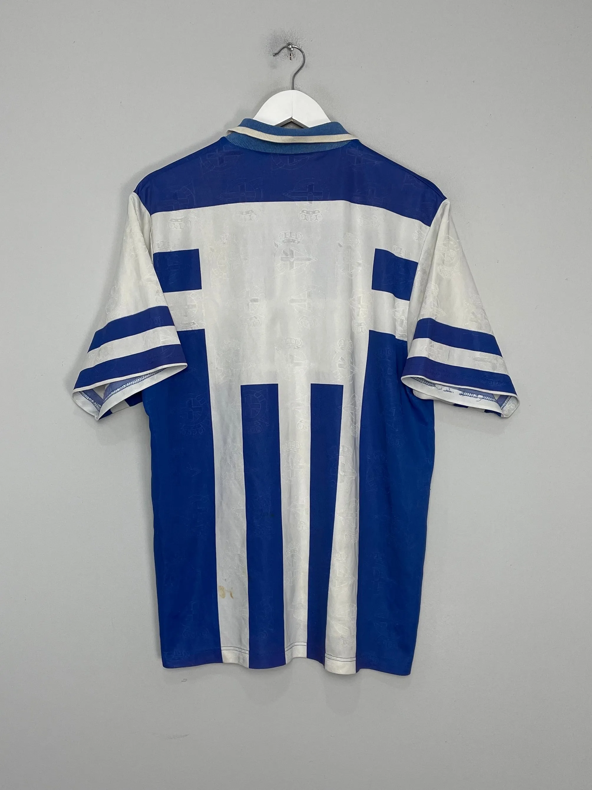 1993/94 DEPORTIVO LA CORUNA HOME SHIRT (XL) UMBRO
