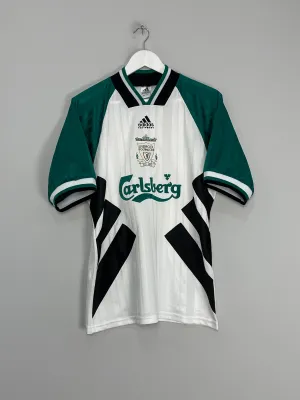 1993/95 LIVERPOOL AWAY SHIRT (M) ADIDAS