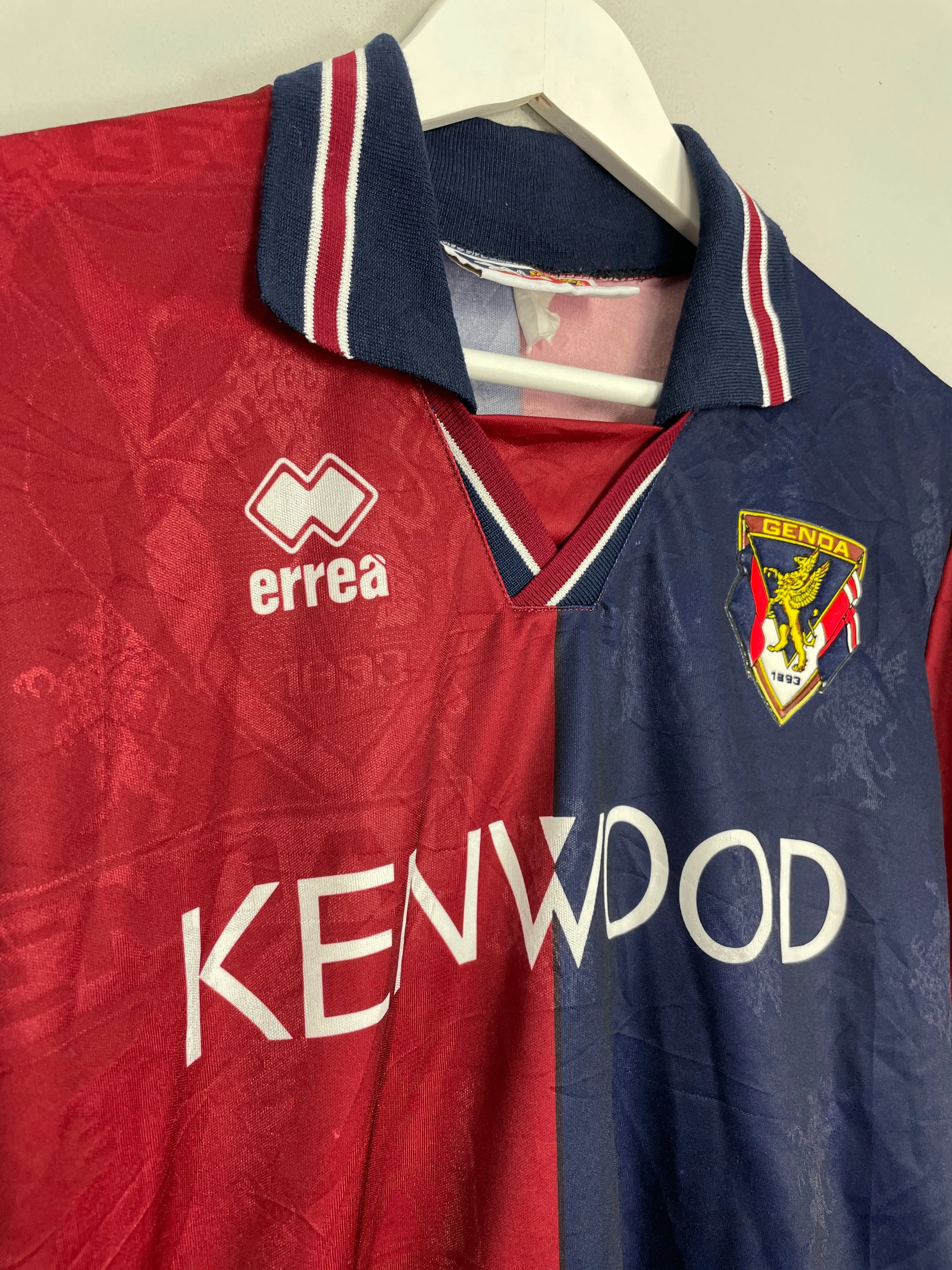 1994/95 GENOA HOME SHIRT (M) ERREA