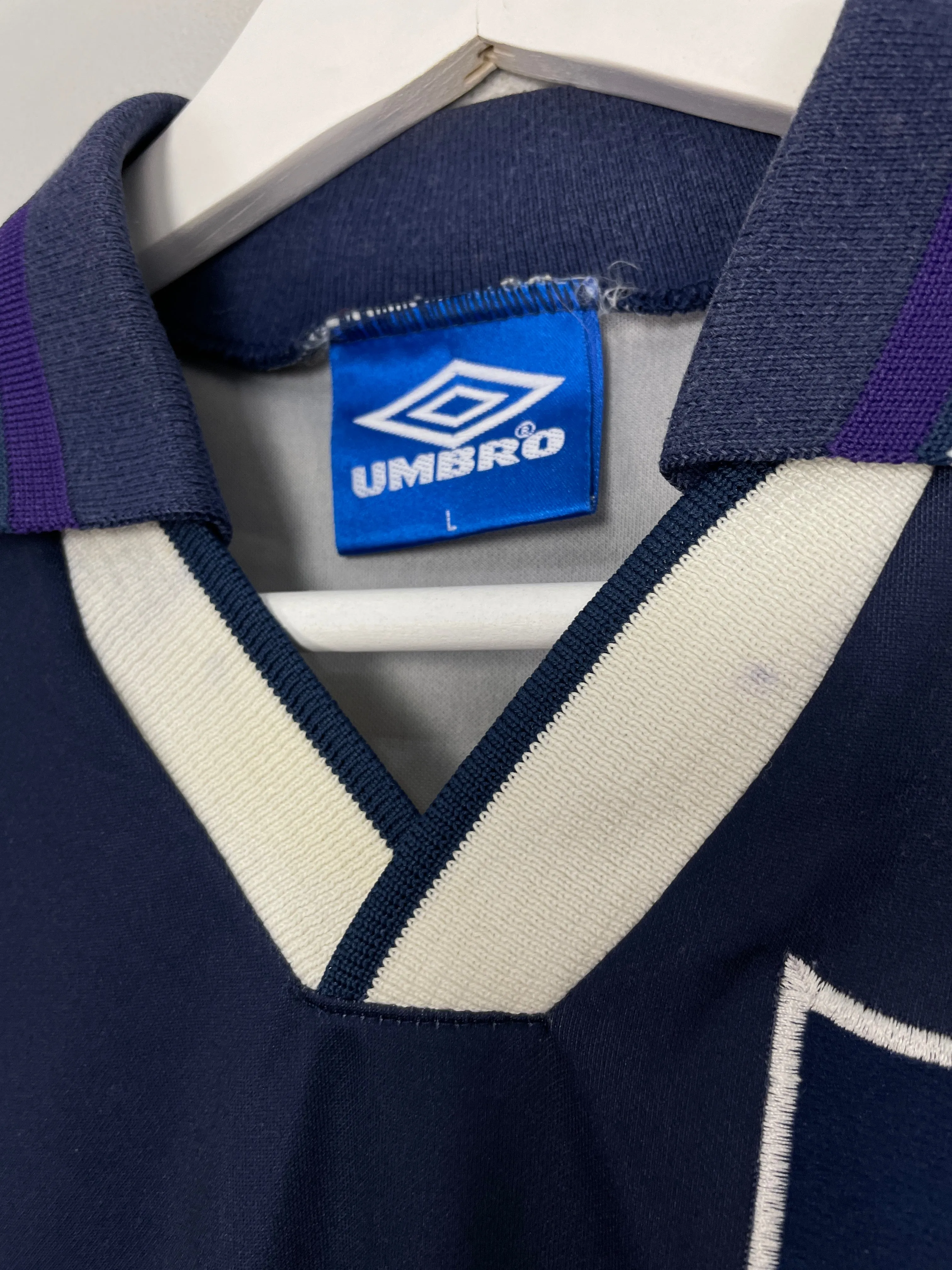 1994/95 TOTTENHAM AWAY SHIRT (L) UMBRO