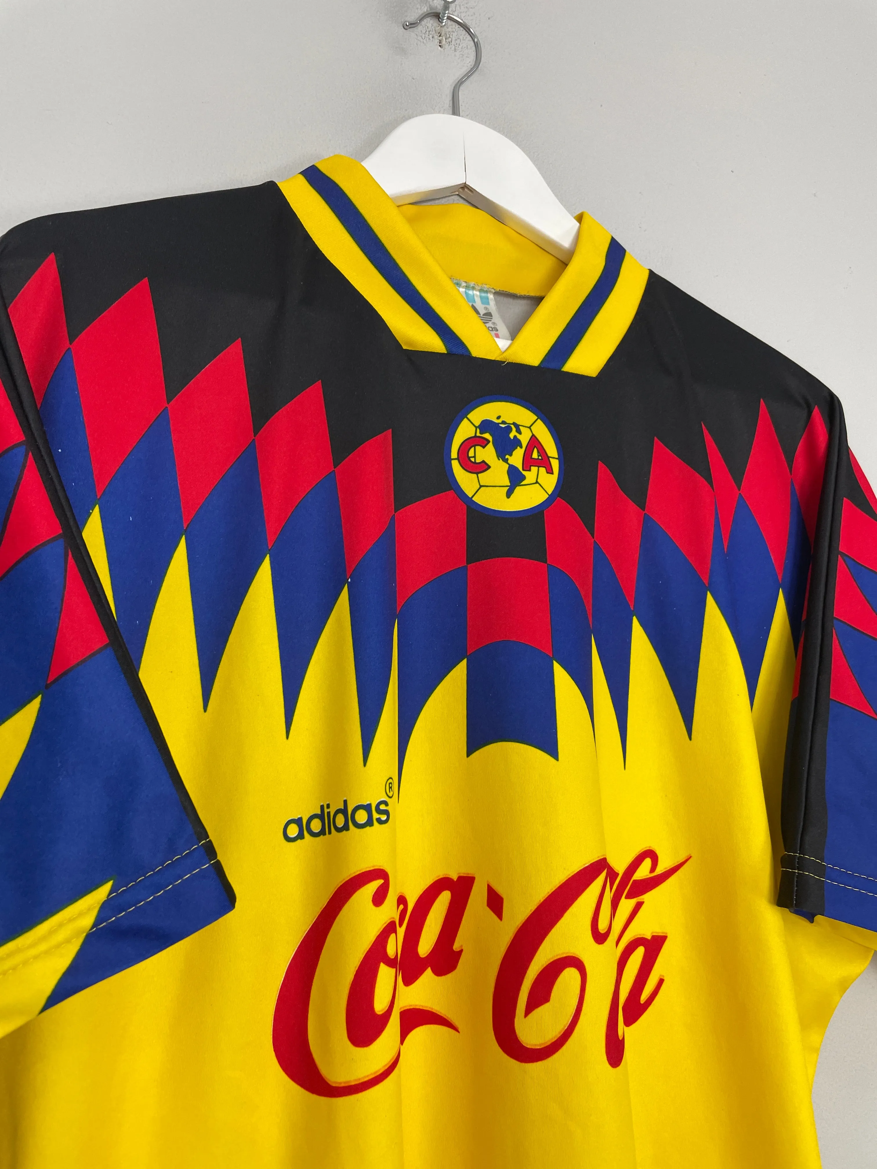 1994/96 CLUB AMERICA HOME SHIRT (M) ADIDAS