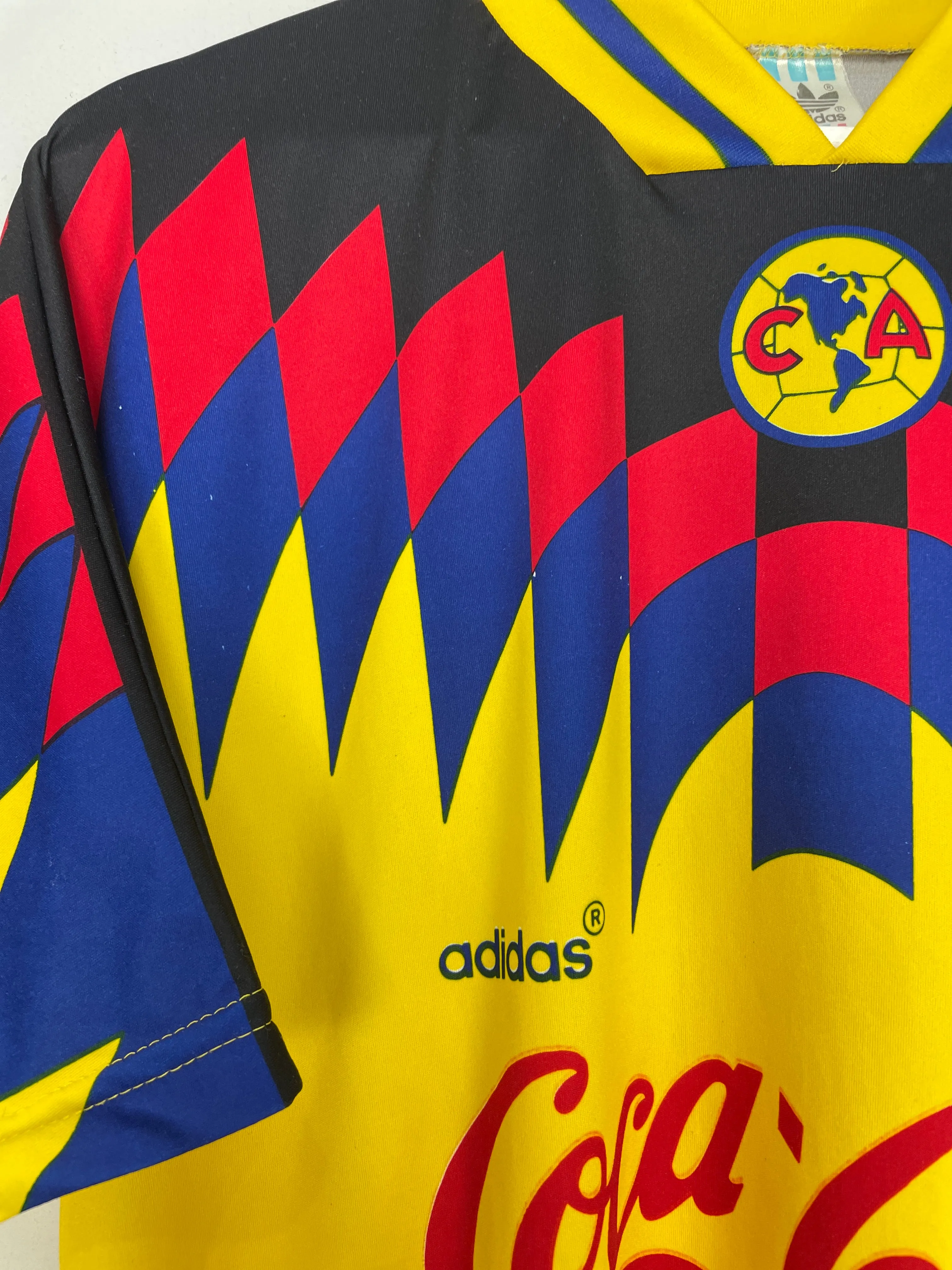 1994/96 CLUB AMERICA HOME SHIRT (M) ADIDAS