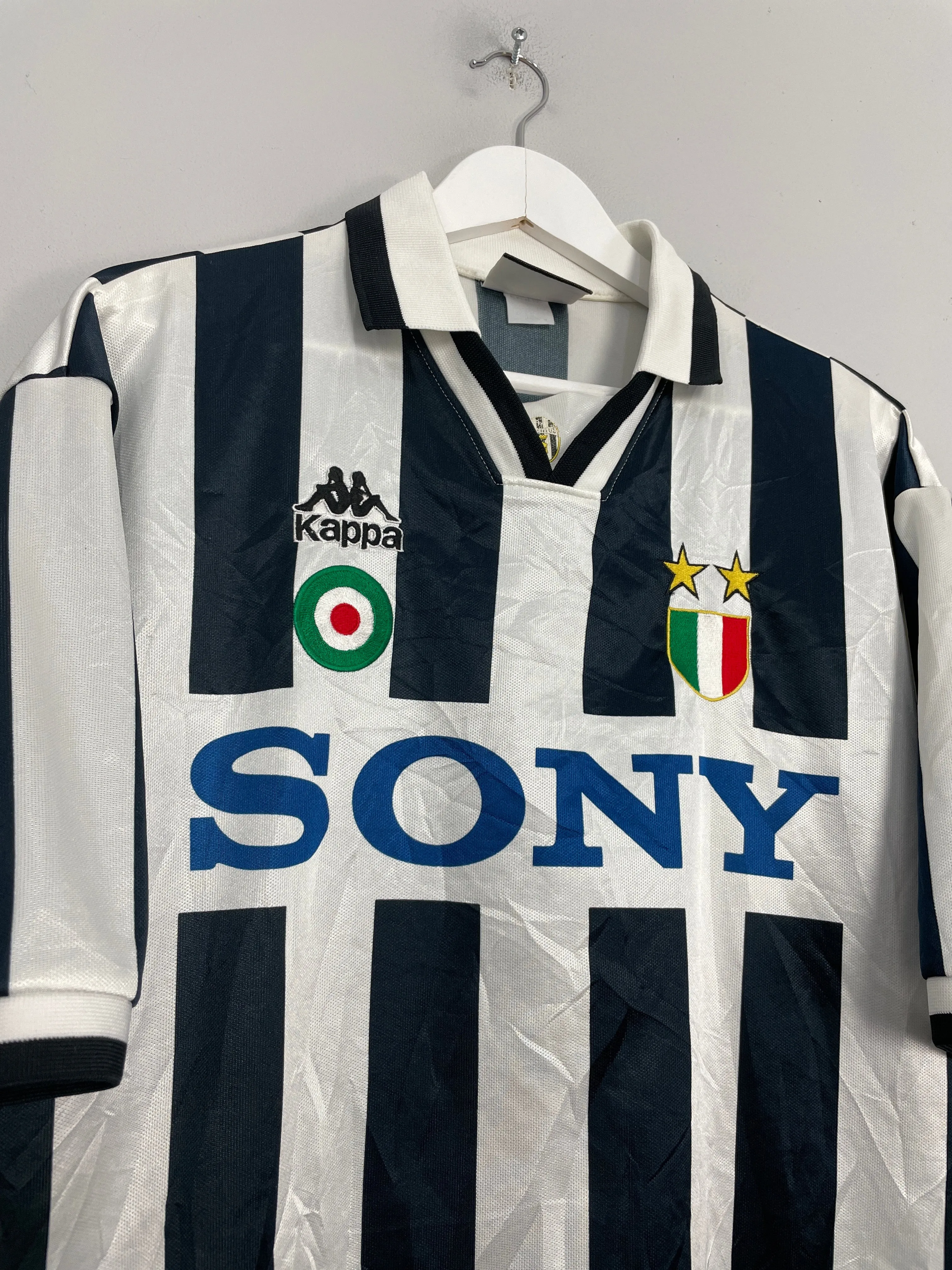 1995/96 JUVENTUS HOME SHIRT (L) KAPPA