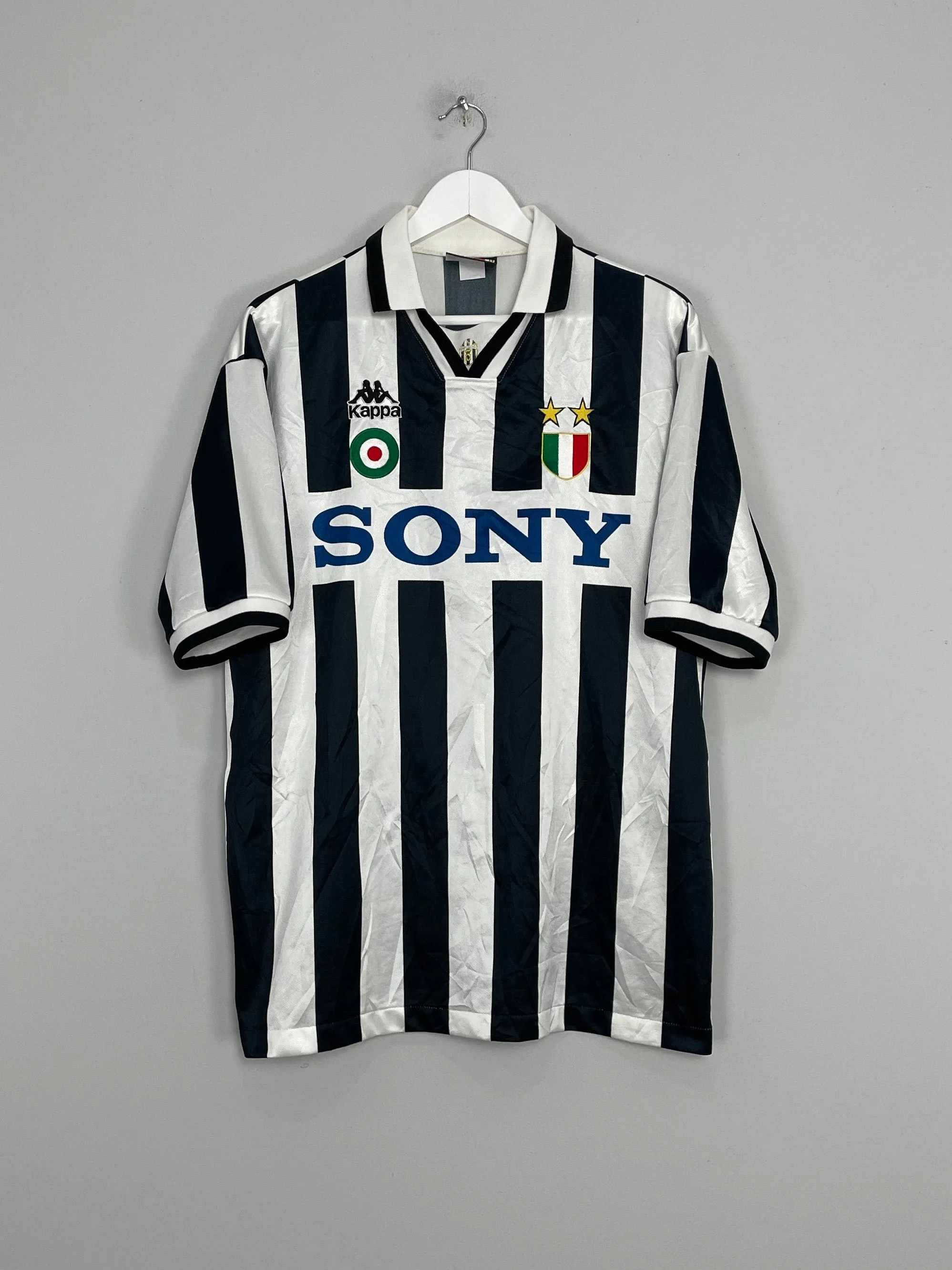 1995/96 JUVENTUS HOME SHIRT (L) KAPPA