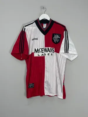 1995/96 RANGERS *MINT* AWAY SHIRT (XL) ADIDAS