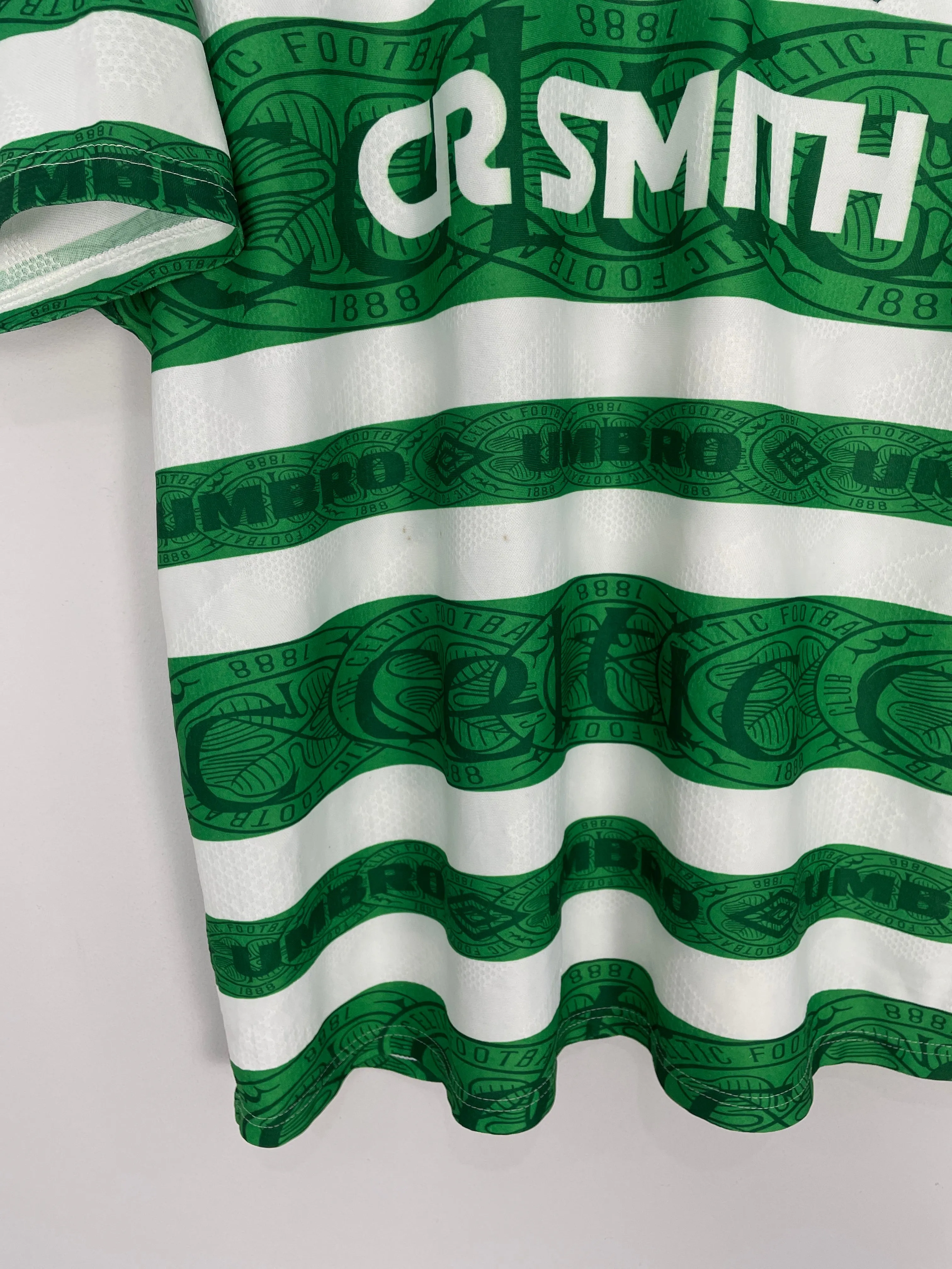1995/97 CELTIC HOME SHIRT (XL) UMBRO