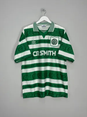 1995/97 CELTIC HOME SHIRT (XL) UMBRO