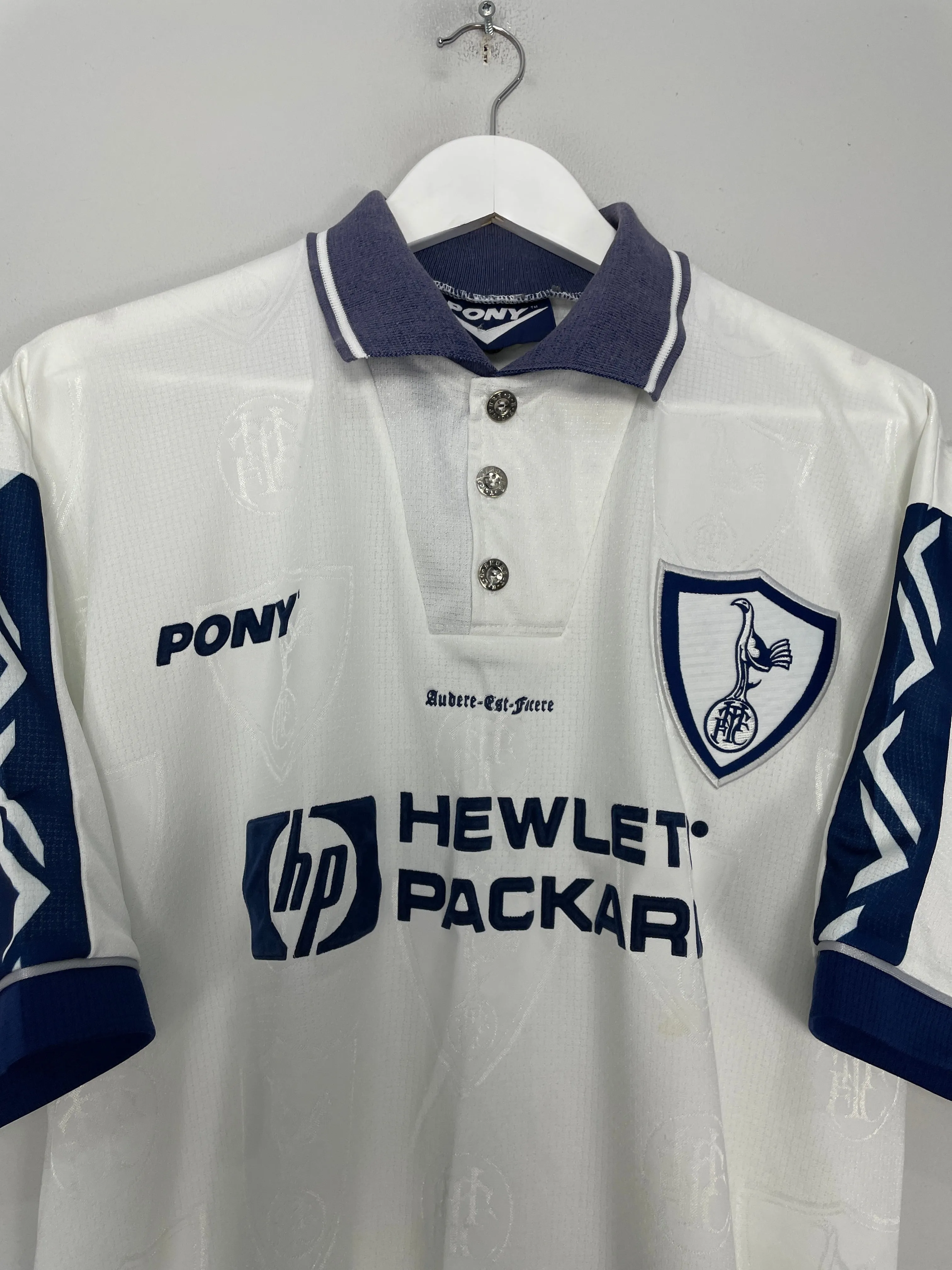 1995/97 TOTTENHAM HOME SHIRT (L) PONY