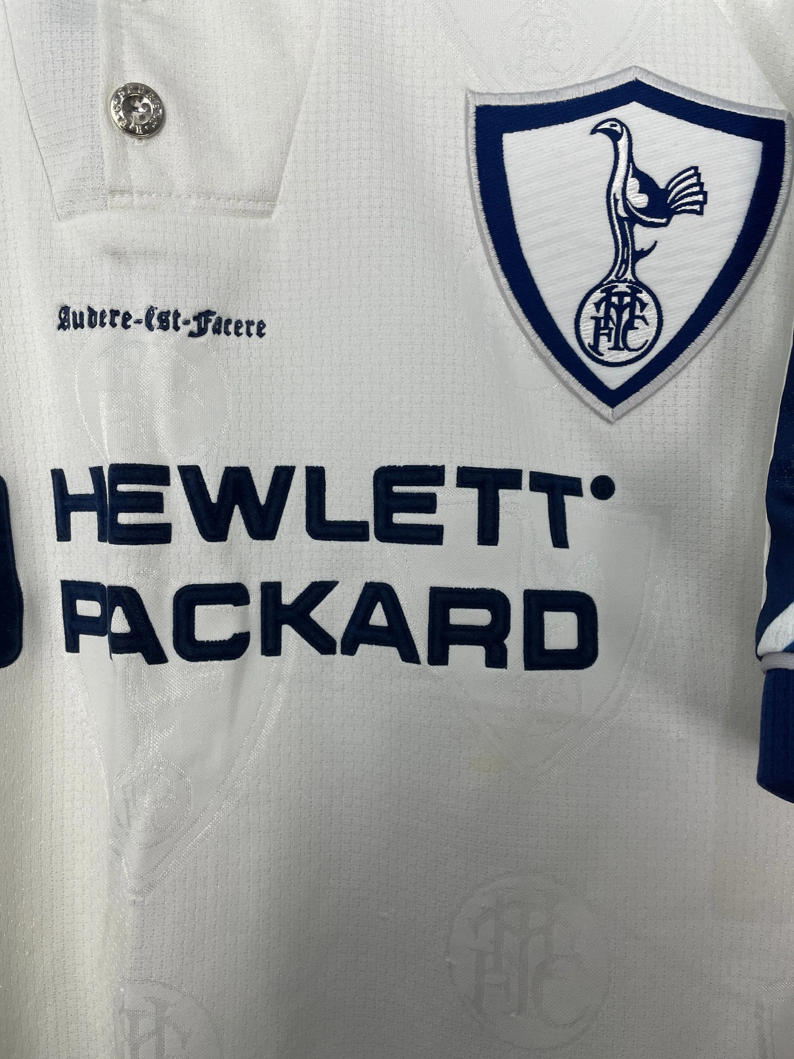 1995/97 TOTTENHAM HOME SHIRT (L) PONY