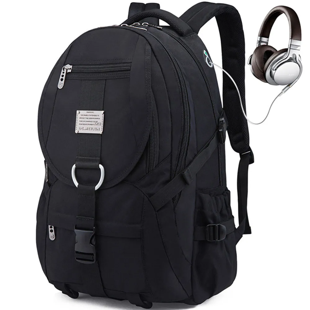 20" Travel Backpack for Boys Casual Business Bag Laptop Bookbag BFM21013