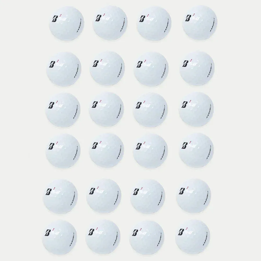 36 Bridgestone Tour BX White Golf Balls - Recycled