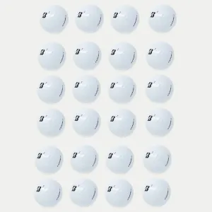 36 Bridgestone Tour BX White Golf Balls - Recycled