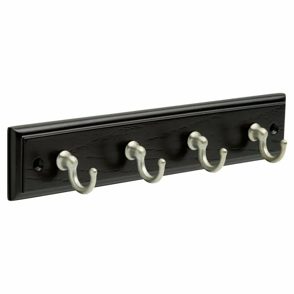 4 Hook Wall Mounted Key Holder Rack for Entryway, Kitchen, Bedroom