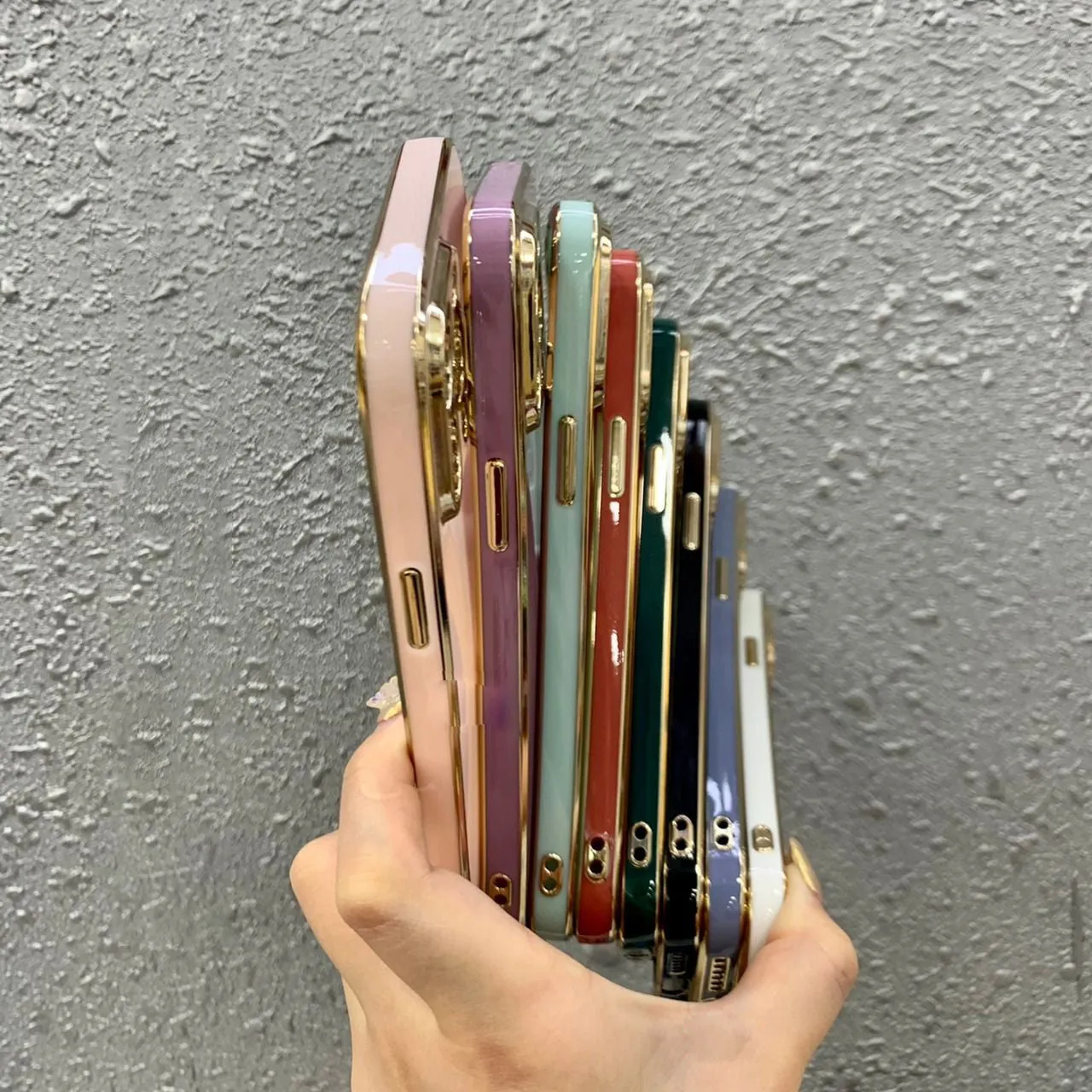 6D Chrome Hard Protection Case For MI