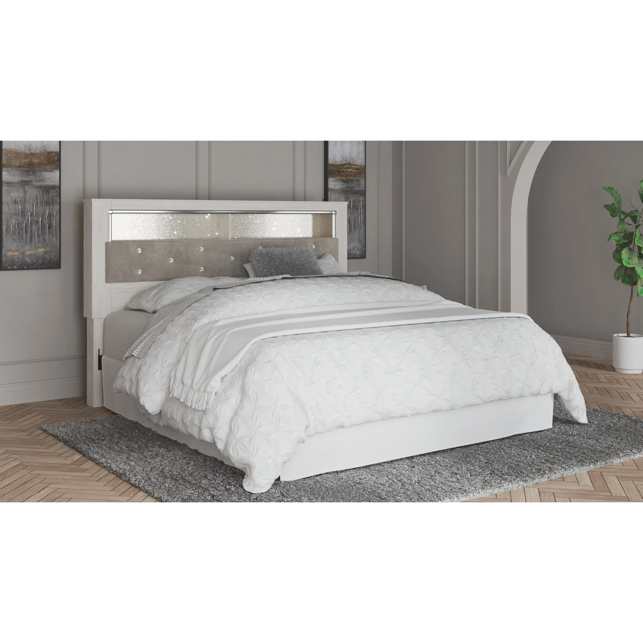 Altyra Bookcase Headboard