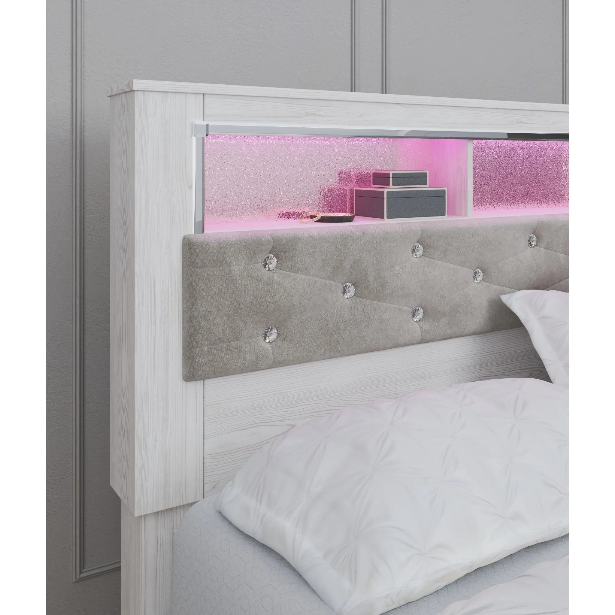 Altyra Bookcase Headboard