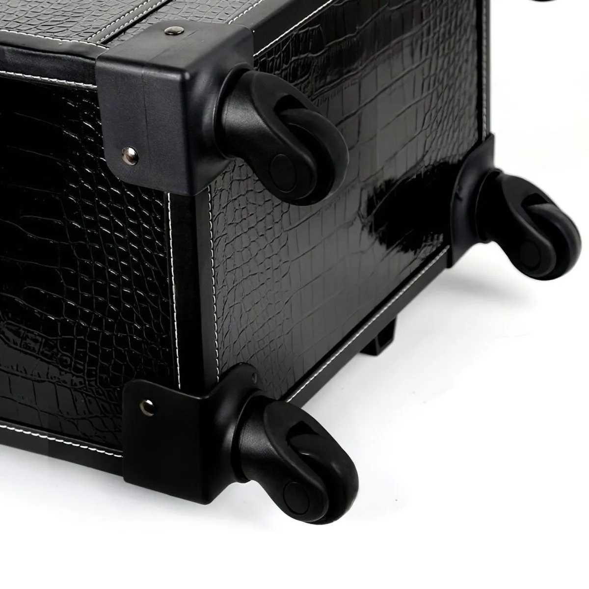Aluminum Cosmetic Makeup Trolley Case
