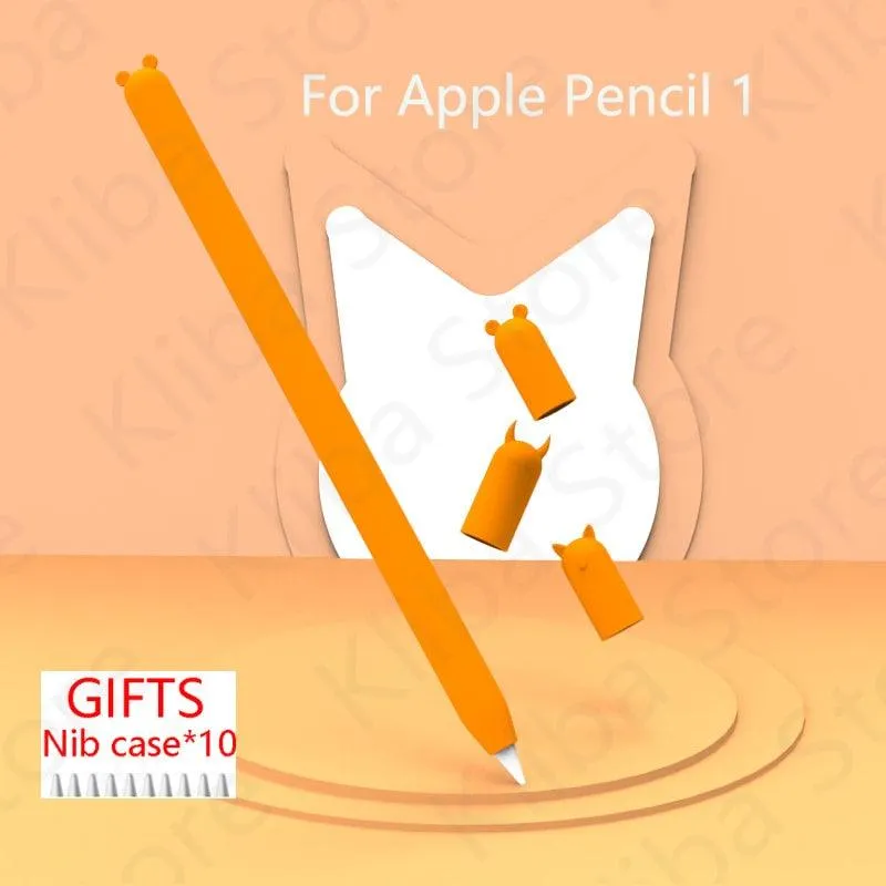 Apple Pencil Cartoon Protective Cases