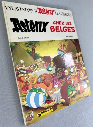 Asterix Chez Les Belges - Dargaud 1979 1st French Edition Rare HB Comic EO