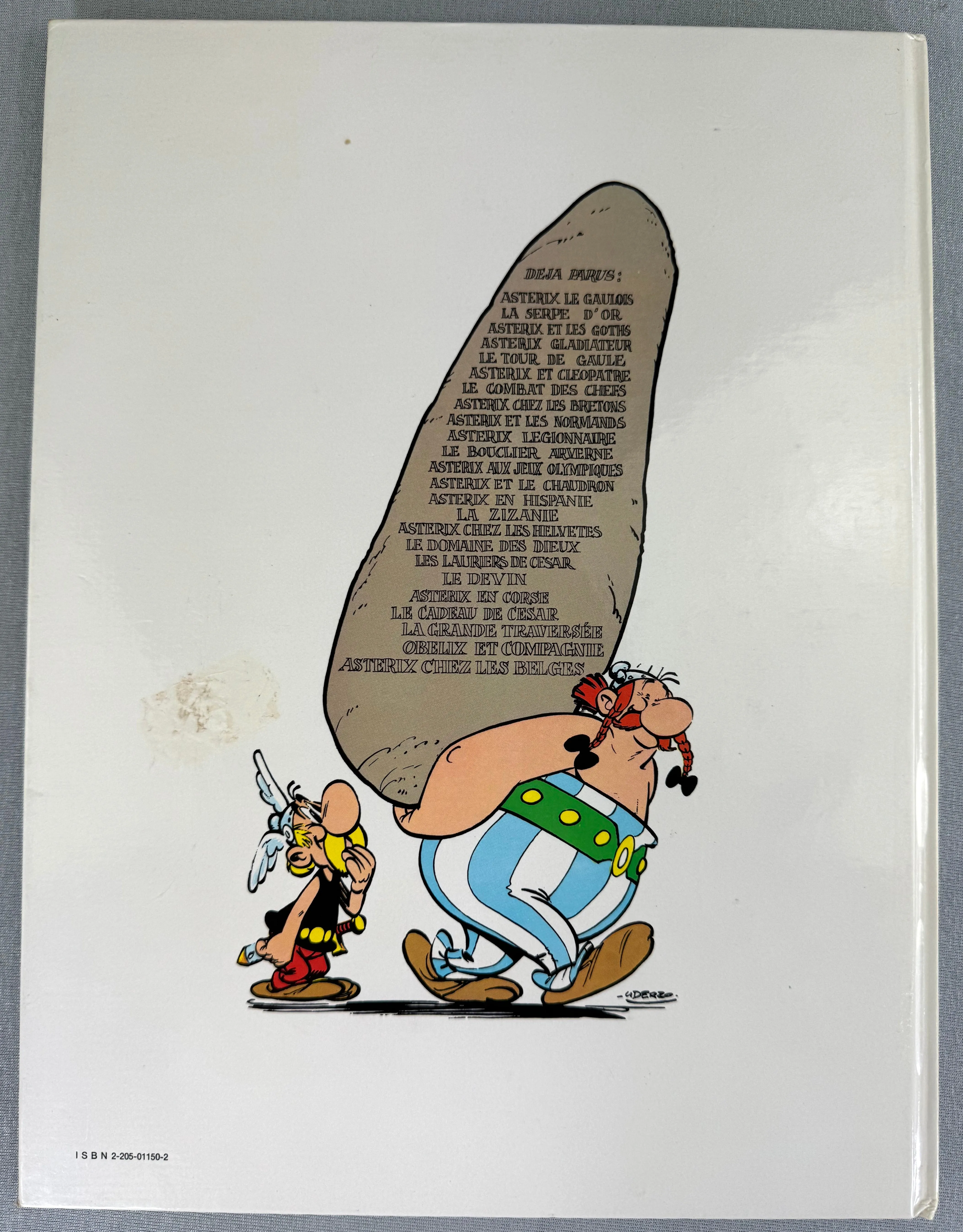 Asterix Chez Les Belges - Dargaud 1979 1st French Edition Rare HB Comic EO