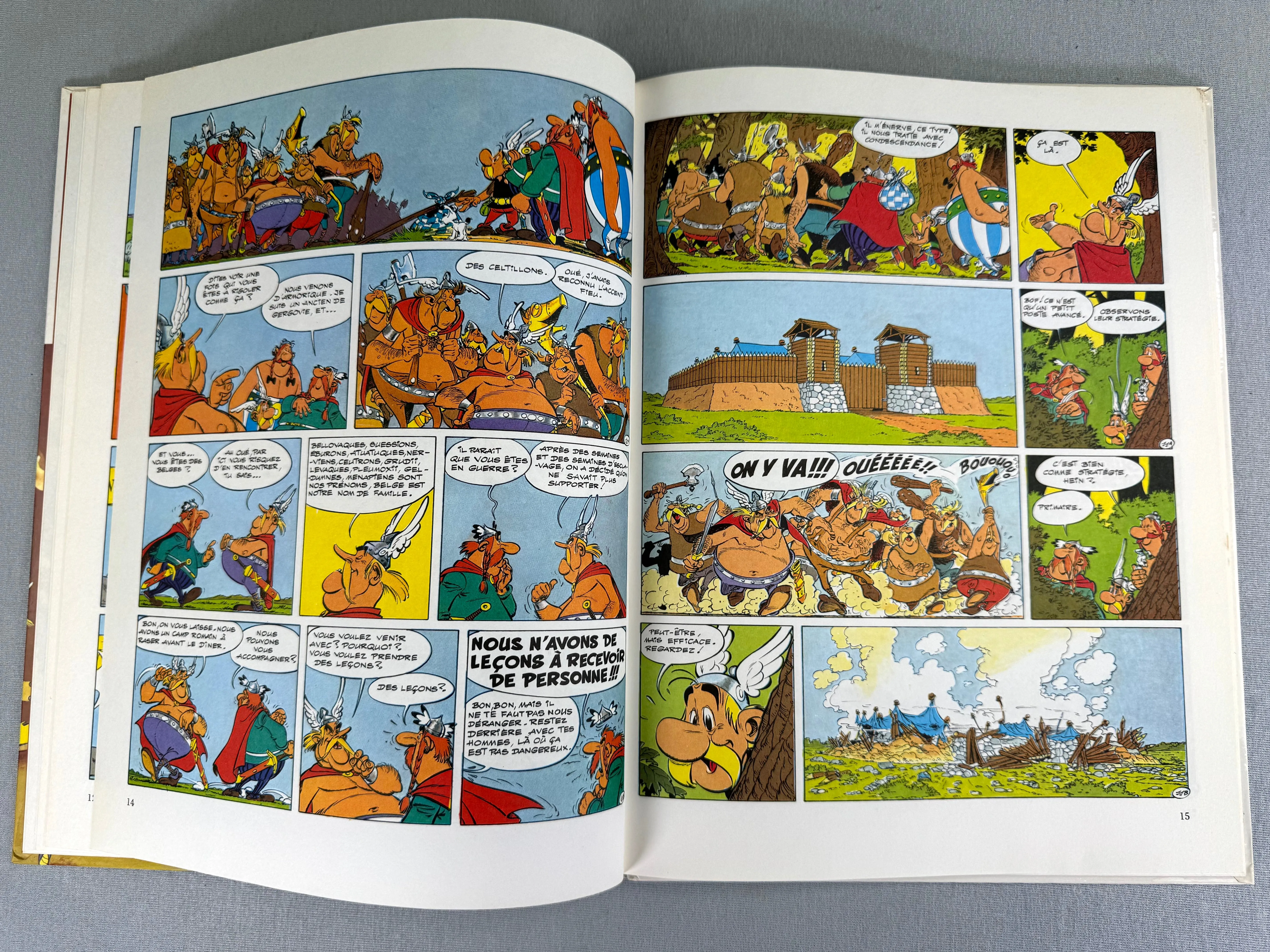 Asterix Chez Les Belges - Dargaud 1979 1st French Edition Rare HB Comic EO