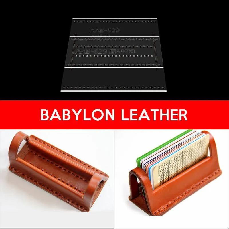 BABYLON™ Business Card Holder Leathercraft Pattern AAB-629