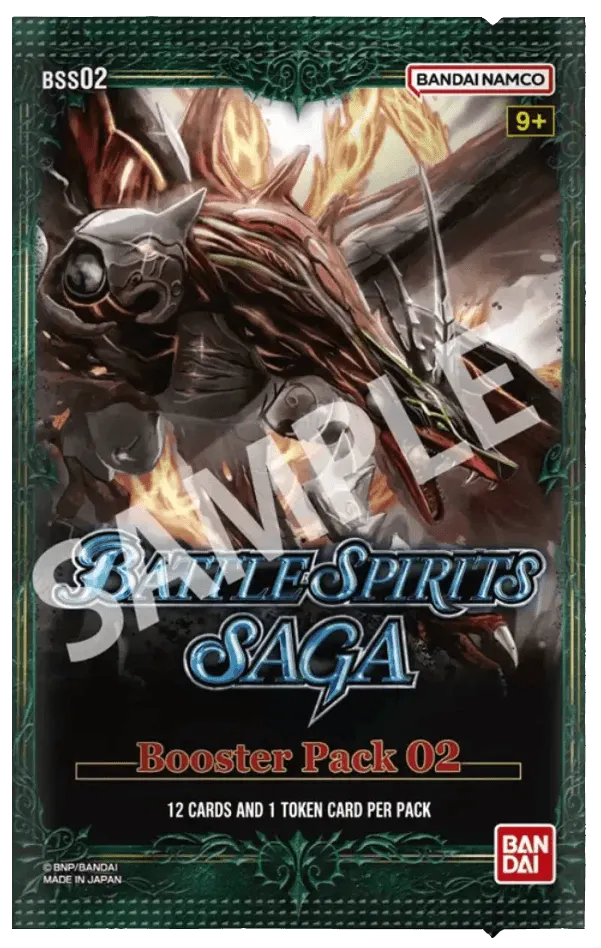 Bandai - Battle Spirits Saga Card Game - False Gods (BSS02) - Booster Pack