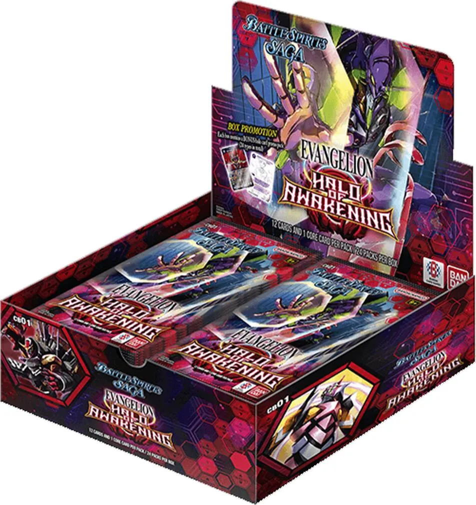 Battle Spirits TCG: Collaboration 01 Evangelion - Halo of Awakening - Booster Box [CD01] (24ct)