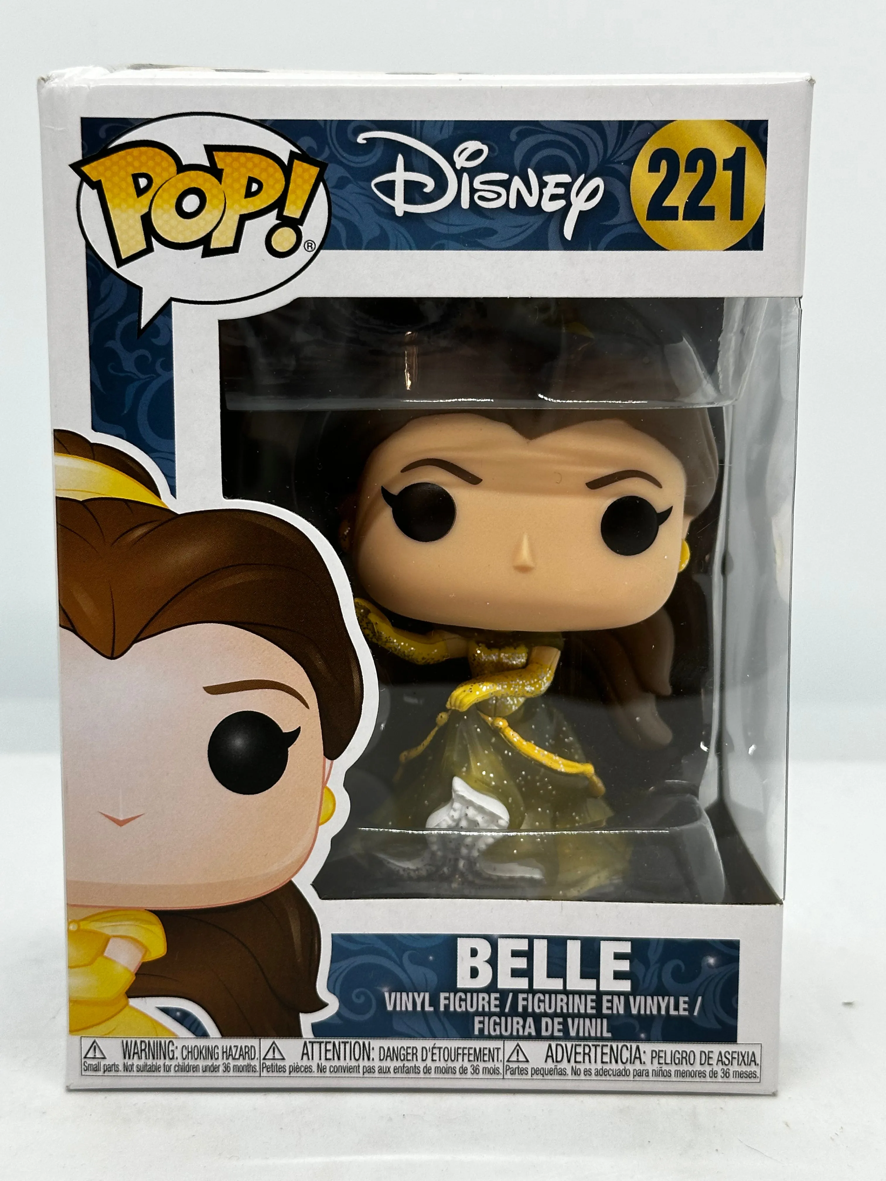 Beauty and the Beast - Belle Diamond Glitter #221 Pop! Vinyl