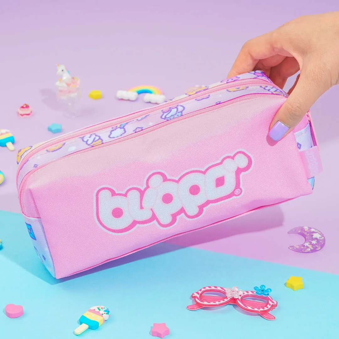 Blippo Harajuku Twin Zip Pencil Case