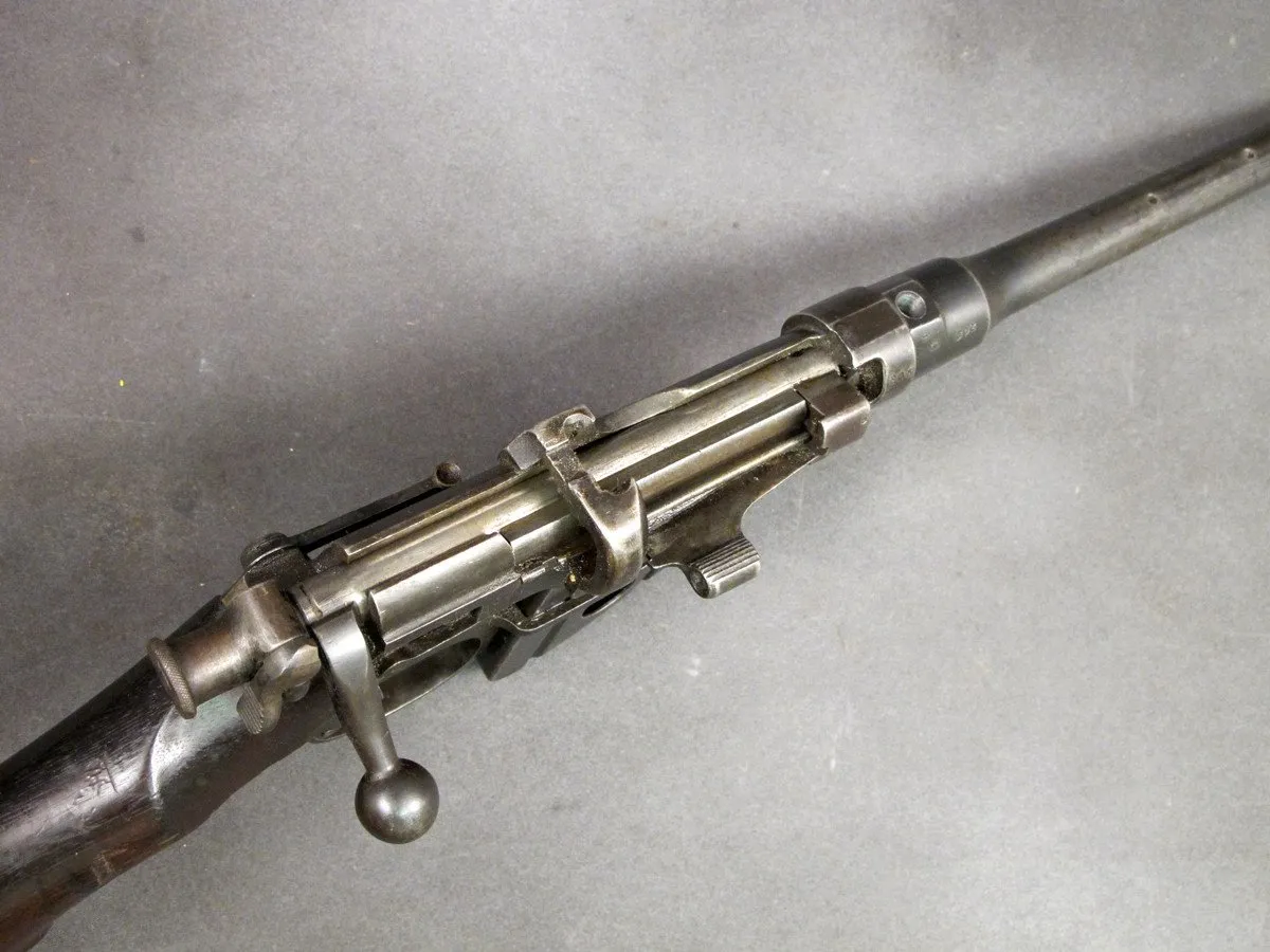 British P-1895 Long Lee Enfield Cutaway Skeletal Display Rifle