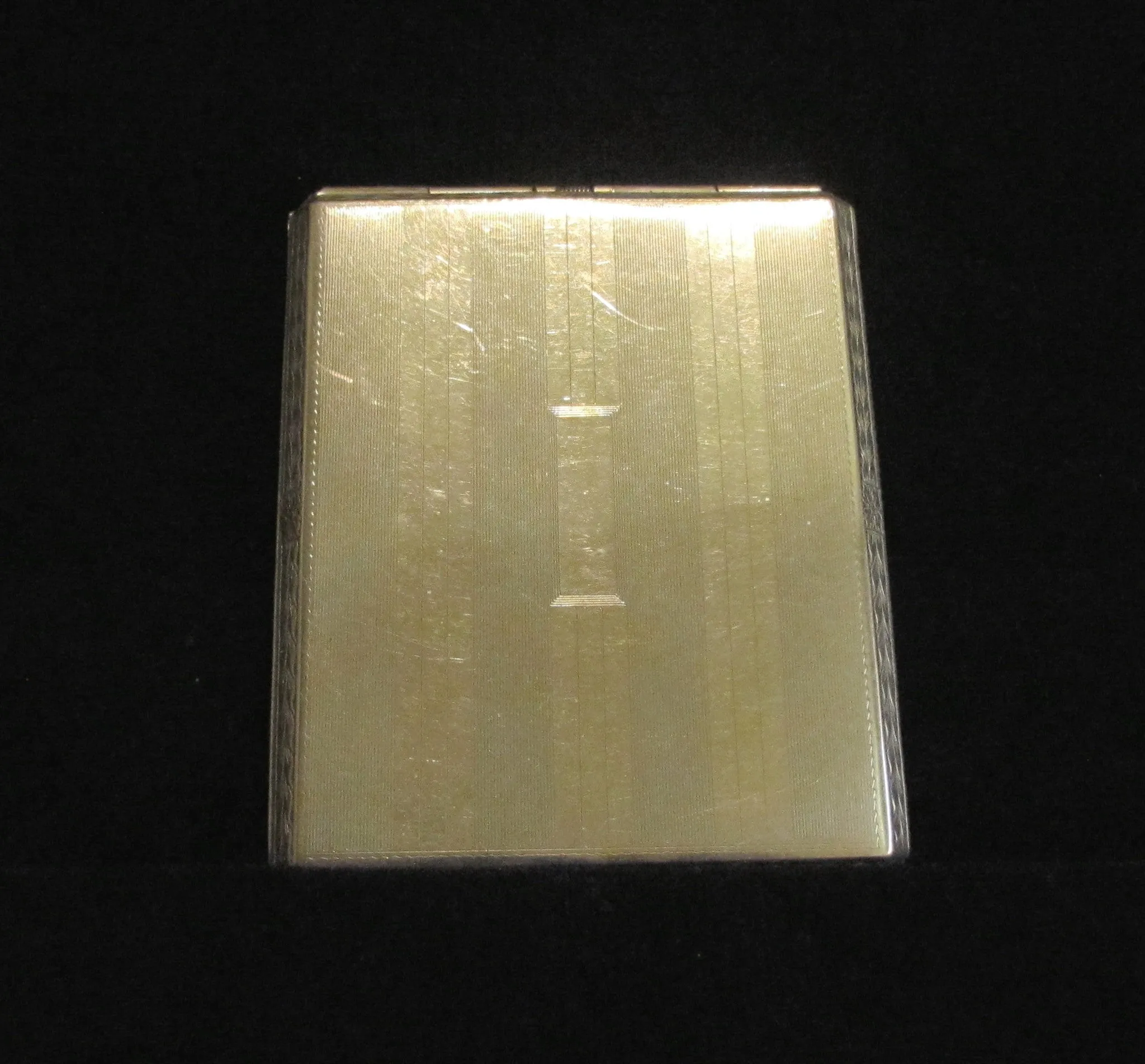 Brun Mill Cigarette Case 1900's Cigarette Case Edwardian Card Case Antique