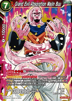 BT2-025 Grand Evil Absorption Majin Buu