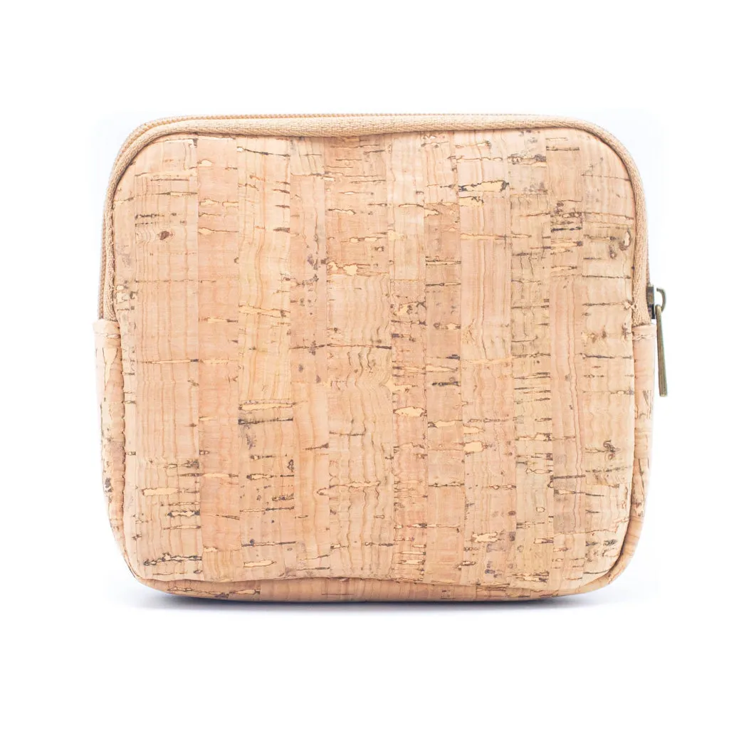 BUY 1 GET 1 FREE: （5units）cork coin purse pattern wallet BAGF-001