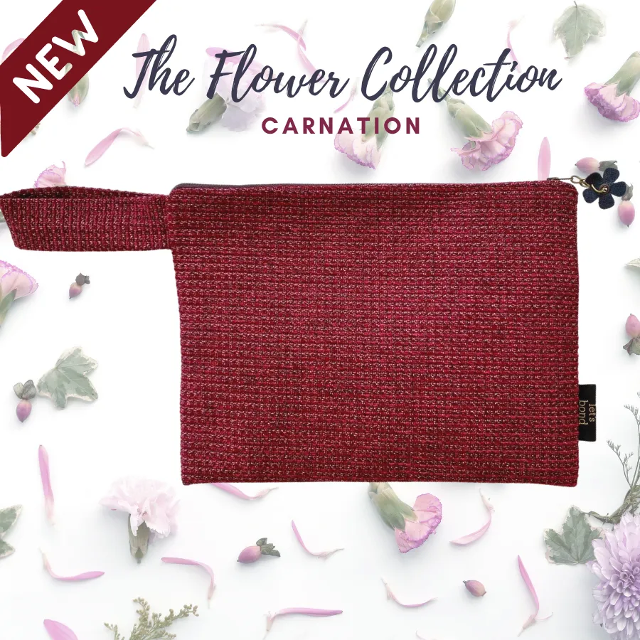 Carnation Clutch bag