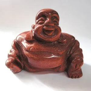 Carved Gemstone Buddha - Various
