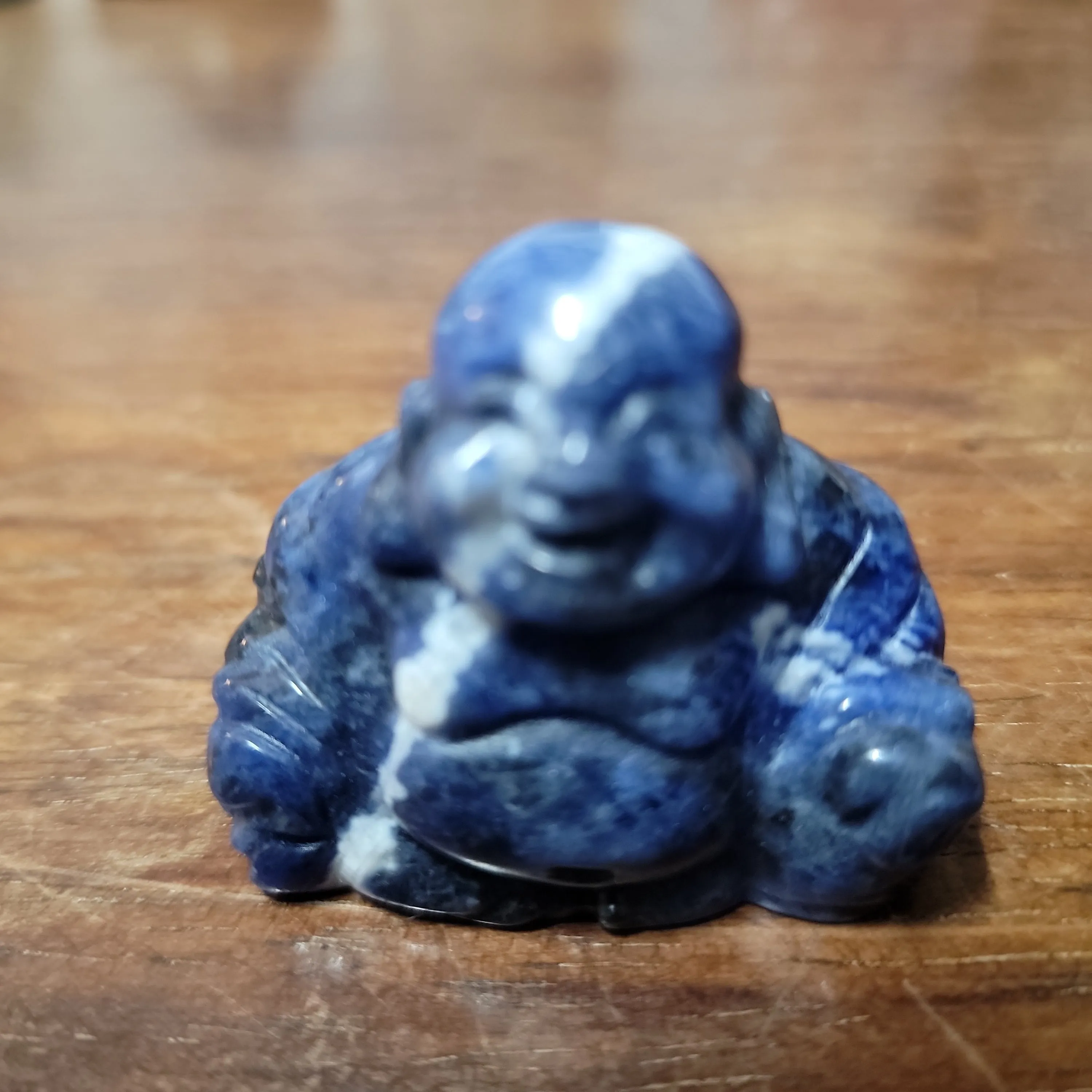 Carved Gemstone Buddha - Various