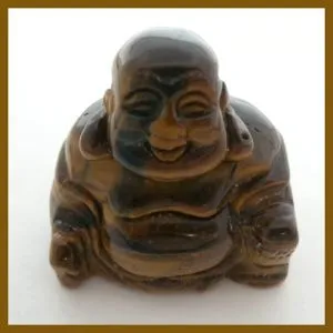 Carved Gemstone Buddha - Various