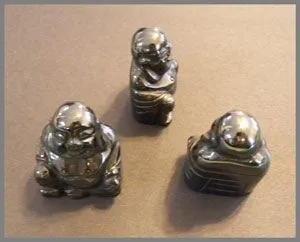 Carved Gemstone Buddha - Various