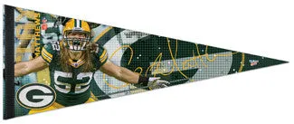 Clay Matthews "Signature" Premium Felt Pennant LE /1,000 - Wincraft