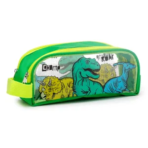 Clear Window Pencil Case - Dinosauria PCASE55