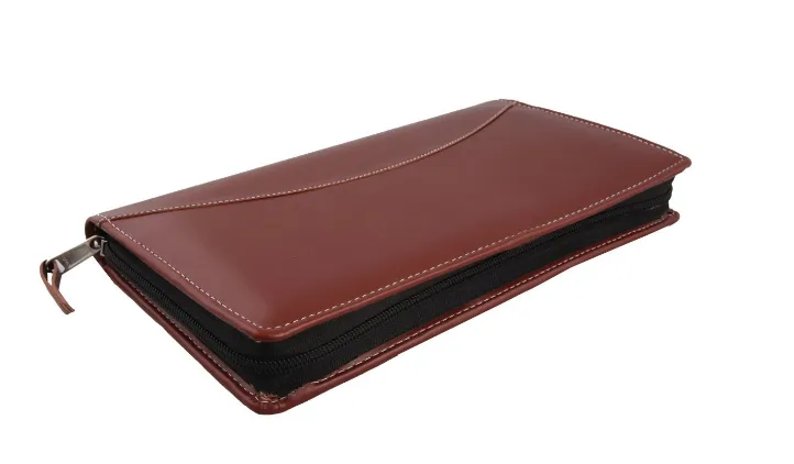 COI Brown Unisex passport holder
