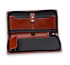 COI Brown Unisex passport holder