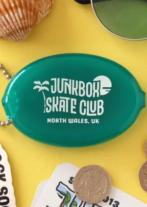 Coin Purse in Translucent Teal